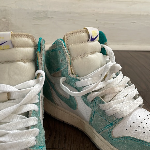 Jordan 1 high tubo green size 6 / 4.5y - Picture 4 of 7